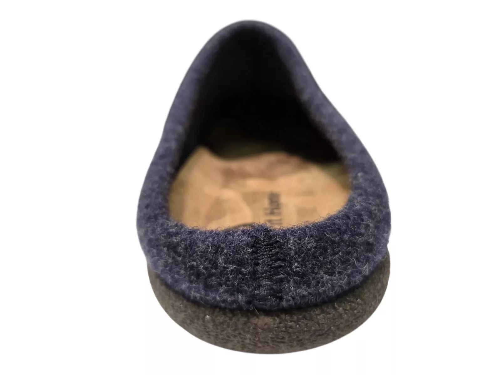 Q Fit Q Fit Bern 1 Blauwe Suede Open Pantoffels Heren