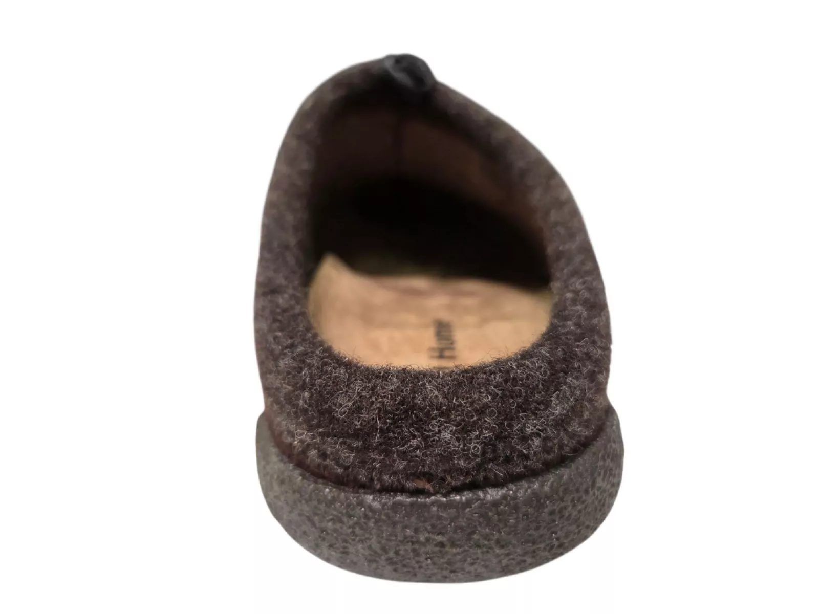 Q Fit Q Fit Bern 1 Bruine Suede Pantoffels Heren Open Hiel