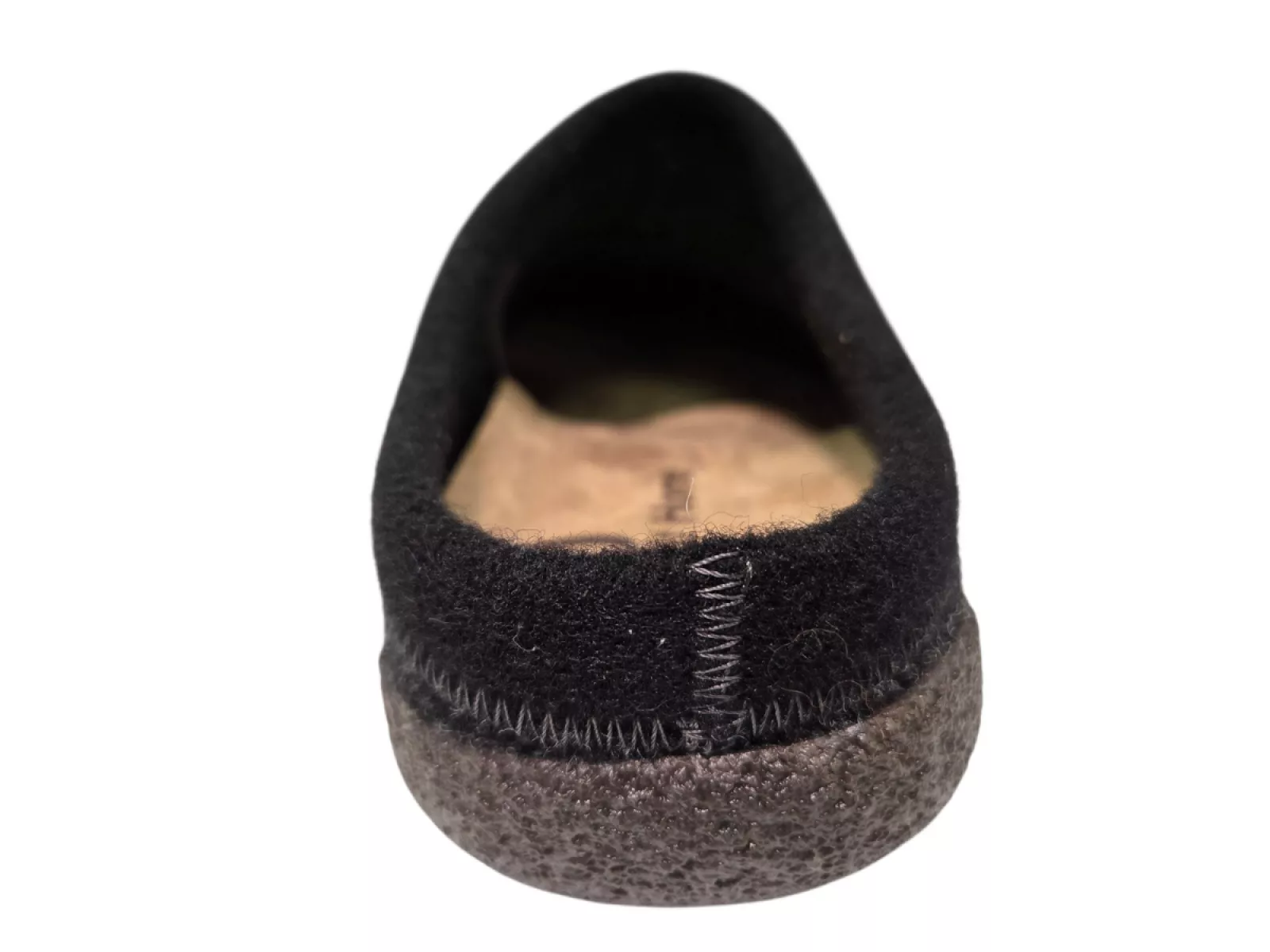 Q Fit Q Fit Bern 1 Zwarte Suede Open Heren Pantoffels