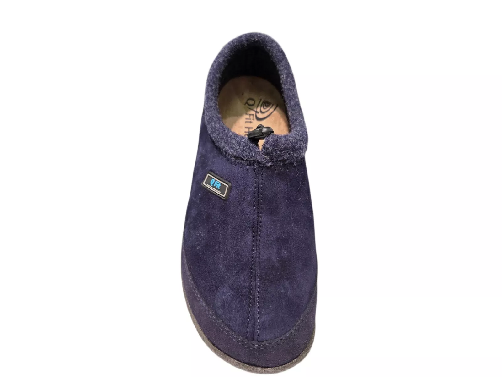 Q Fit Q Fit Bern 3 Blauwe Nubuck Gesloten Dames Pantoffels