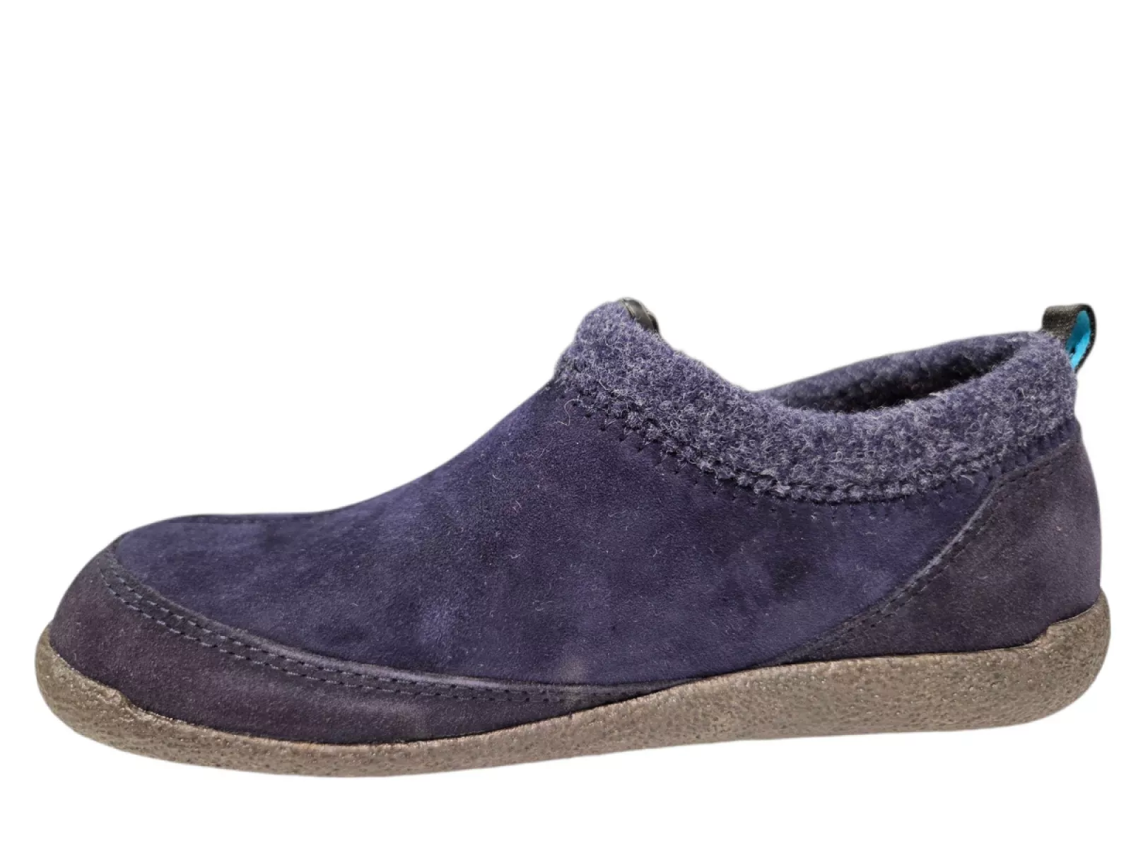 Q Fit Q Fit Bern 3 Blauwe Nubuck Gesloten Dames Pantoffels