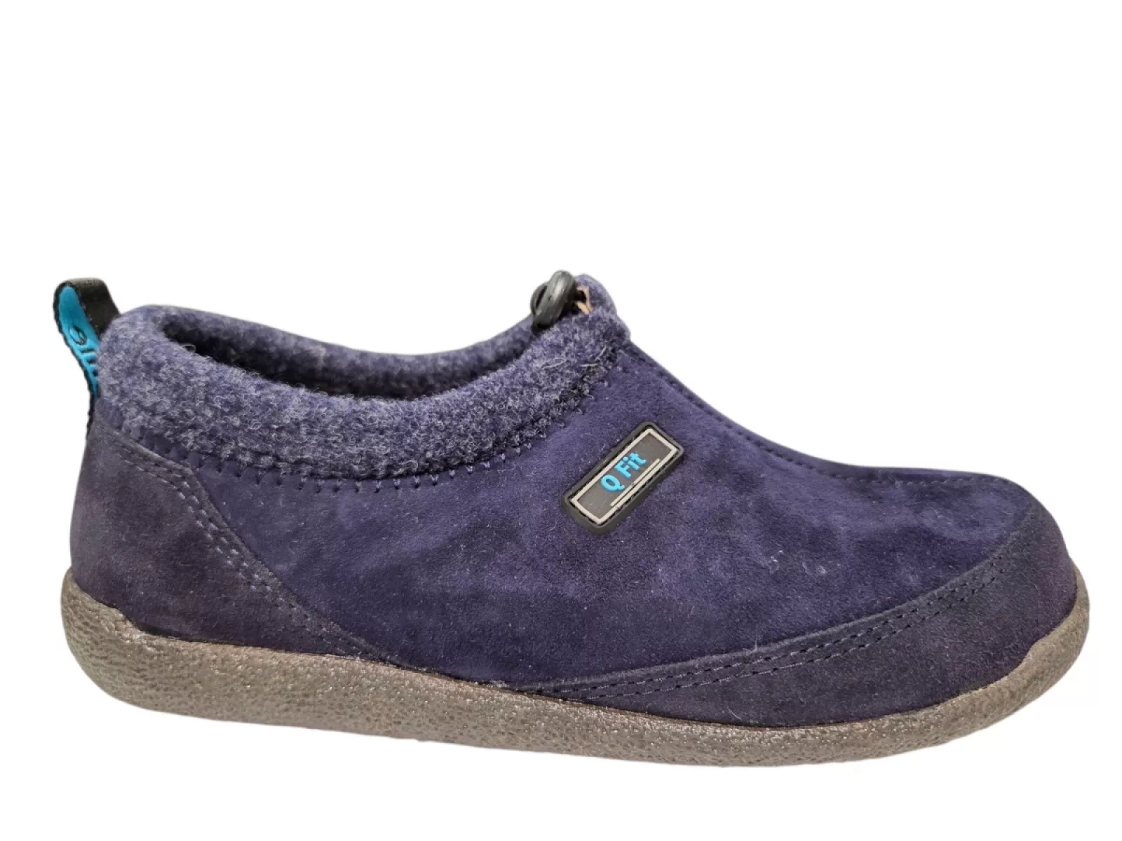 Q Fit Q Fit Bern 3 Blauwe Nubuck Gesloten Dames Pantoffels