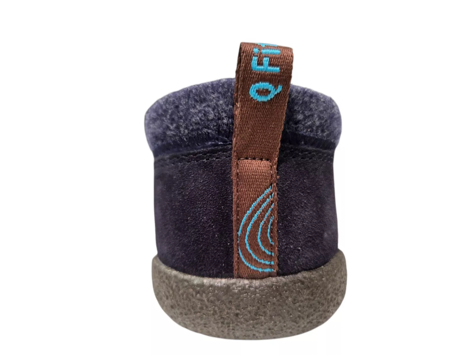 Q Fit Q Fit Bern 4 Blauwe Nubuck Gesloten Heren Pantoffels