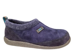 Q Fit Q Fit Bern 4 Blauwe Nubuck Gesloten Heren Pantoffels