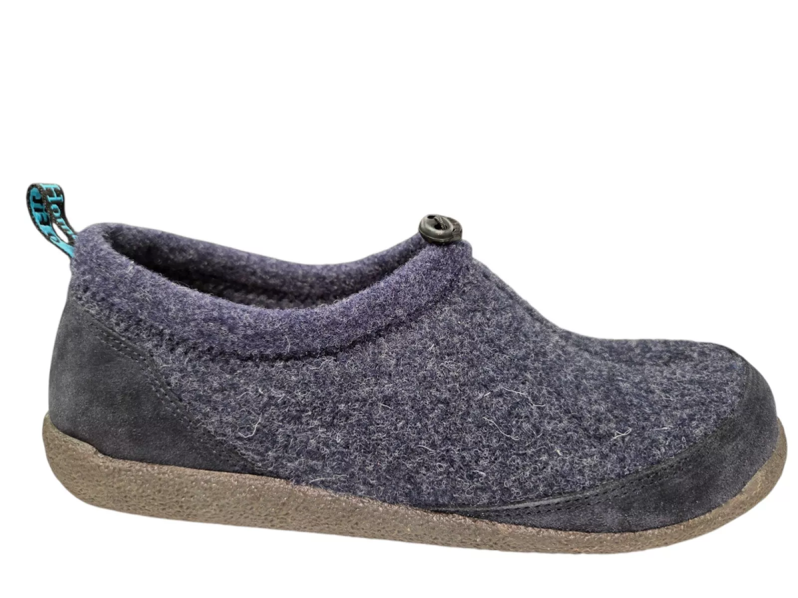 Q Fit Q Fit Bern 4 Blauwe Vilten Heren Pantoffels