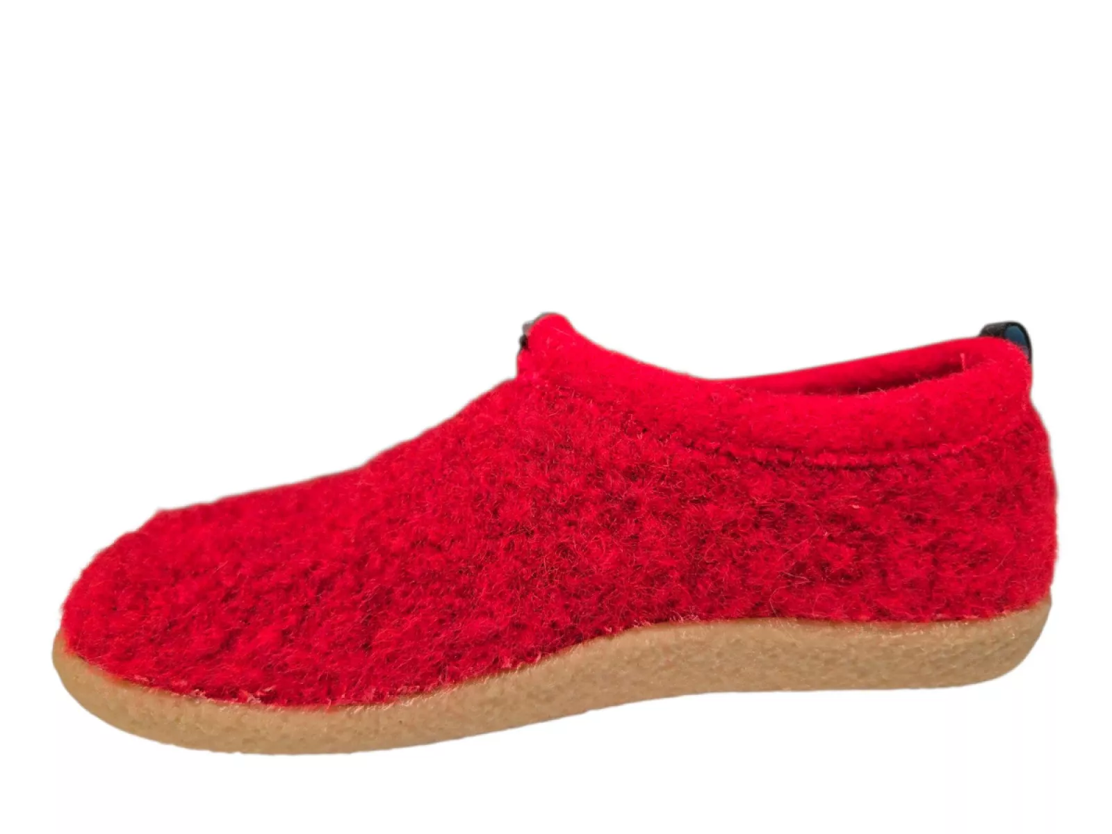 Q Fit Q Fit Cato Rode Wollen Gesloten Dames Pantoffels