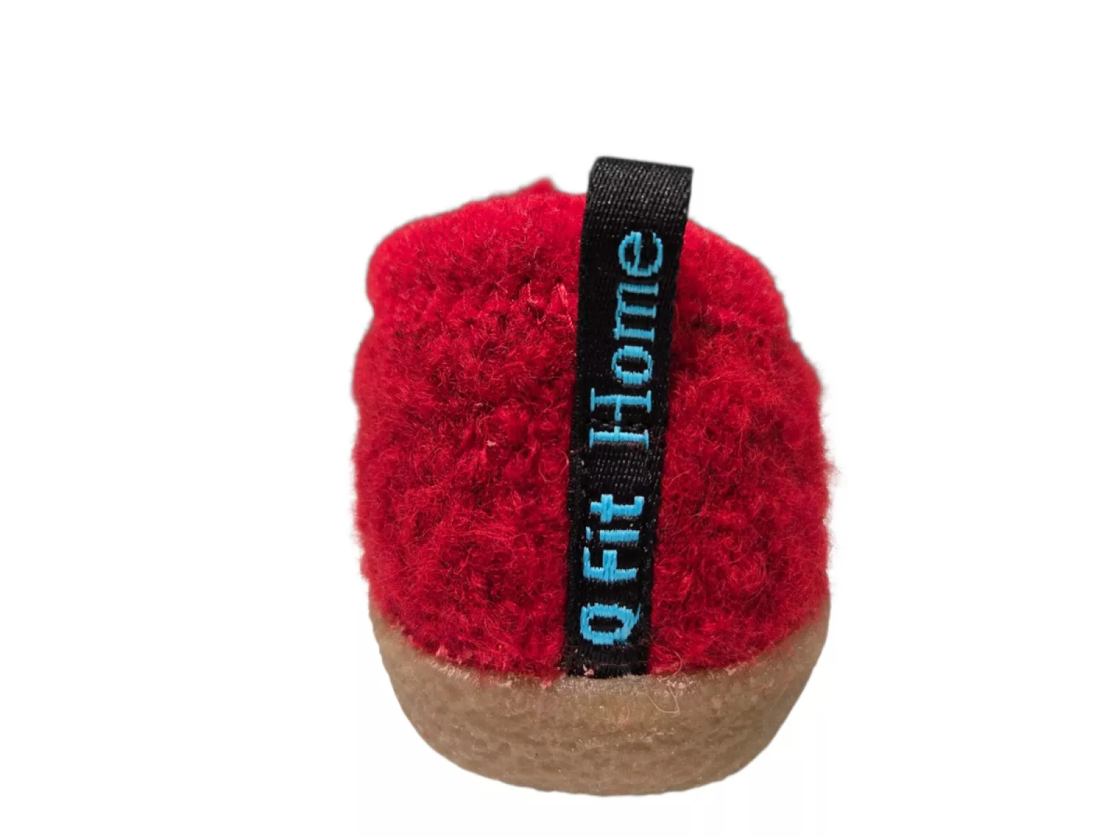Q Fit Q Fit Cato Rode Wollen Gesloten Dames Pantoffels