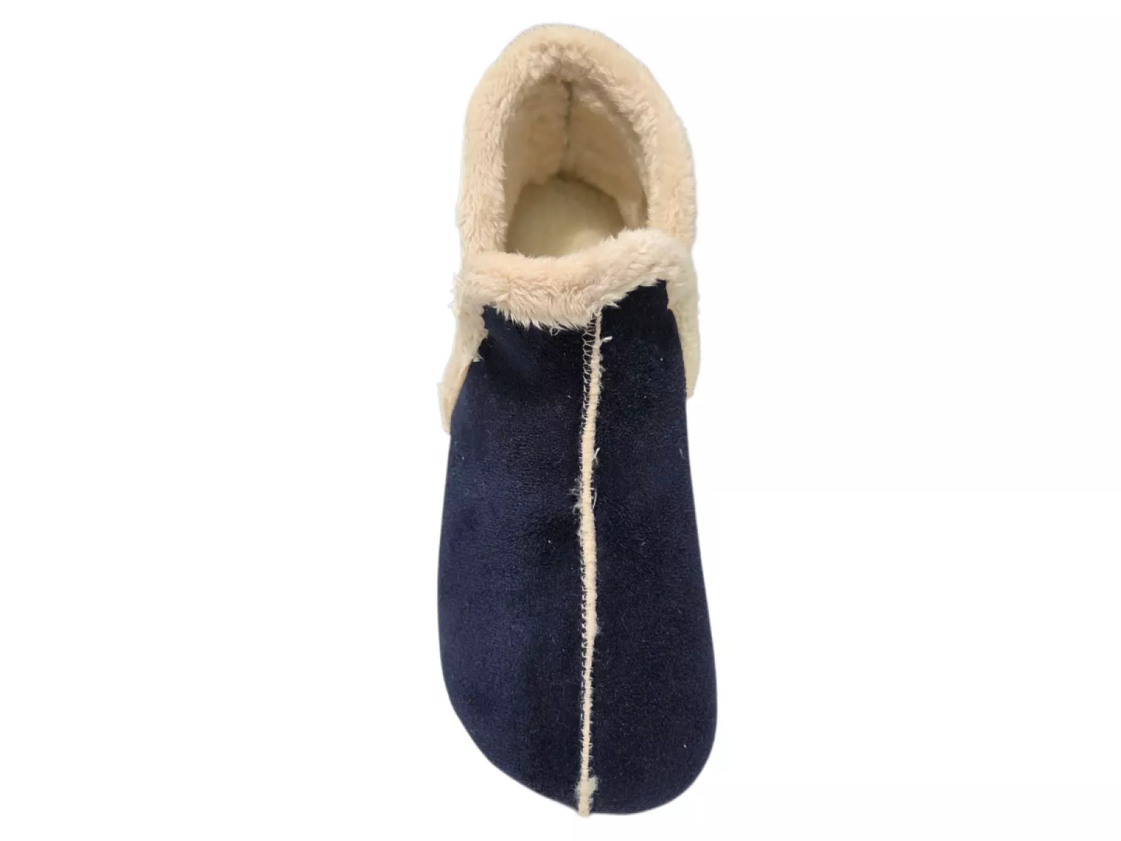 Q Fit Q Fit Granada Suede Blauwe Gesloten Dames Pantoffels