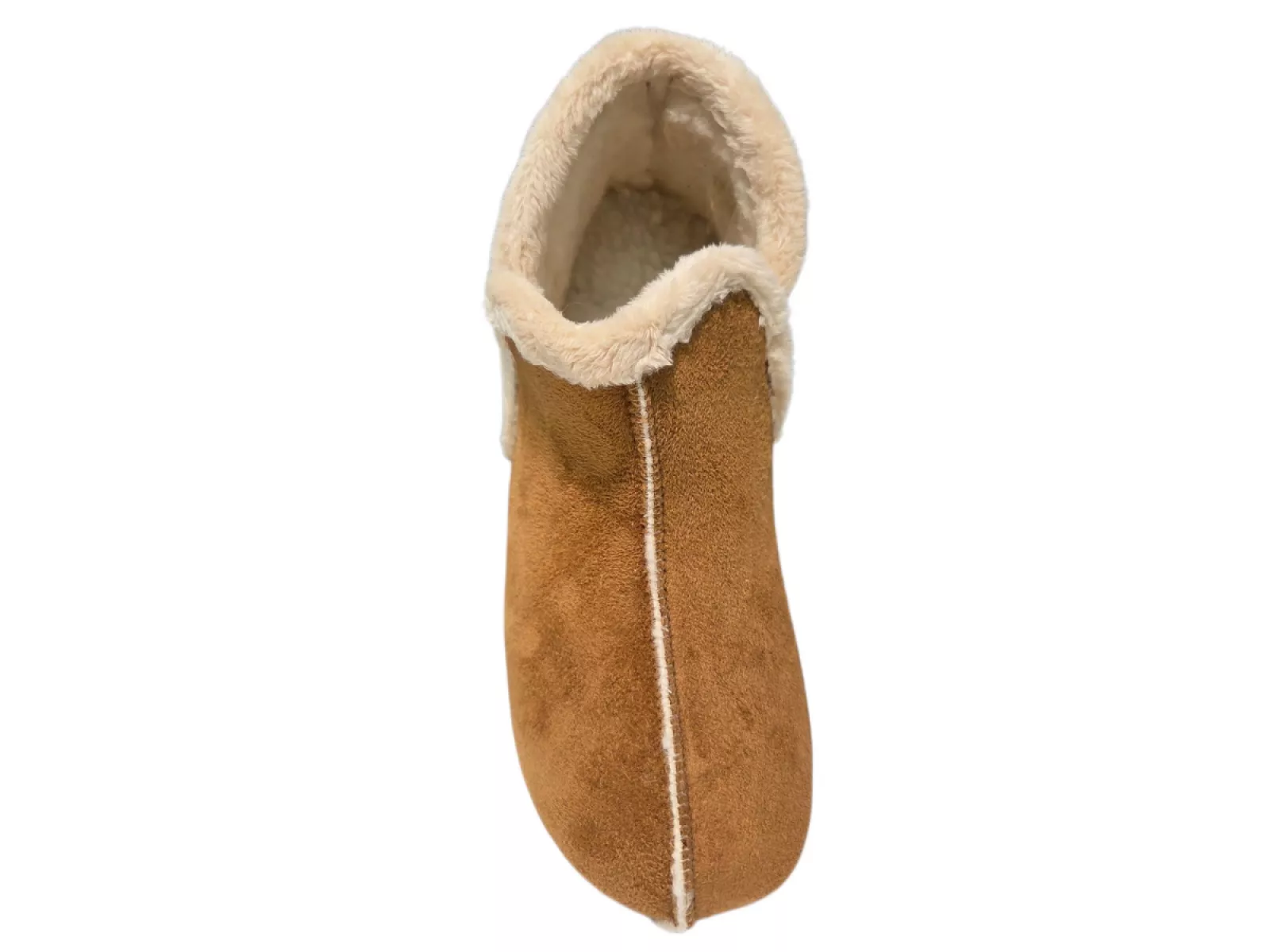 Q Fit Q Fit Granada Suede Cognac Suede Gesloten Dames Pantoffels