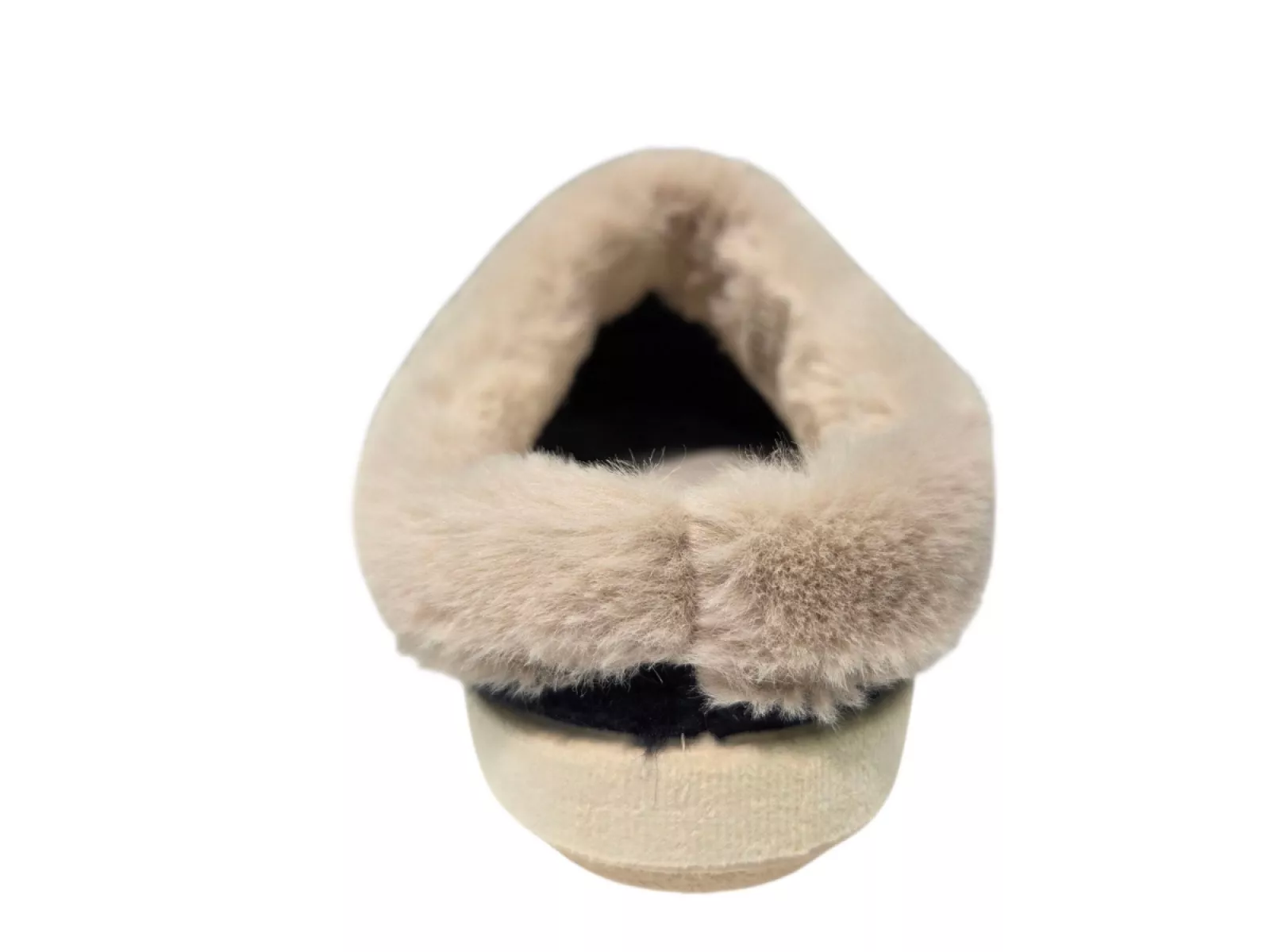 Q Fit Q Fit Roan Blauwe Vilten Open Dames Pantoffels