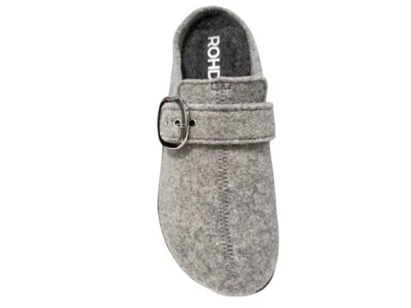 Rohde Rohde Grijze Open Dames Pantoffels