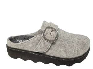 Rohde Rohde Grijze Open Dames Pantoffels