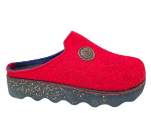 Rohde Rohde Vilten Rode Open Dames Pantoffels