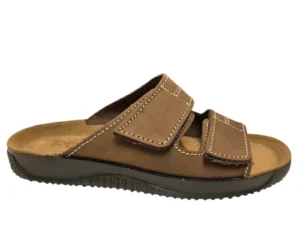 Rohde Rohde 1987 72 Bruine Nubuck Heren Slippers