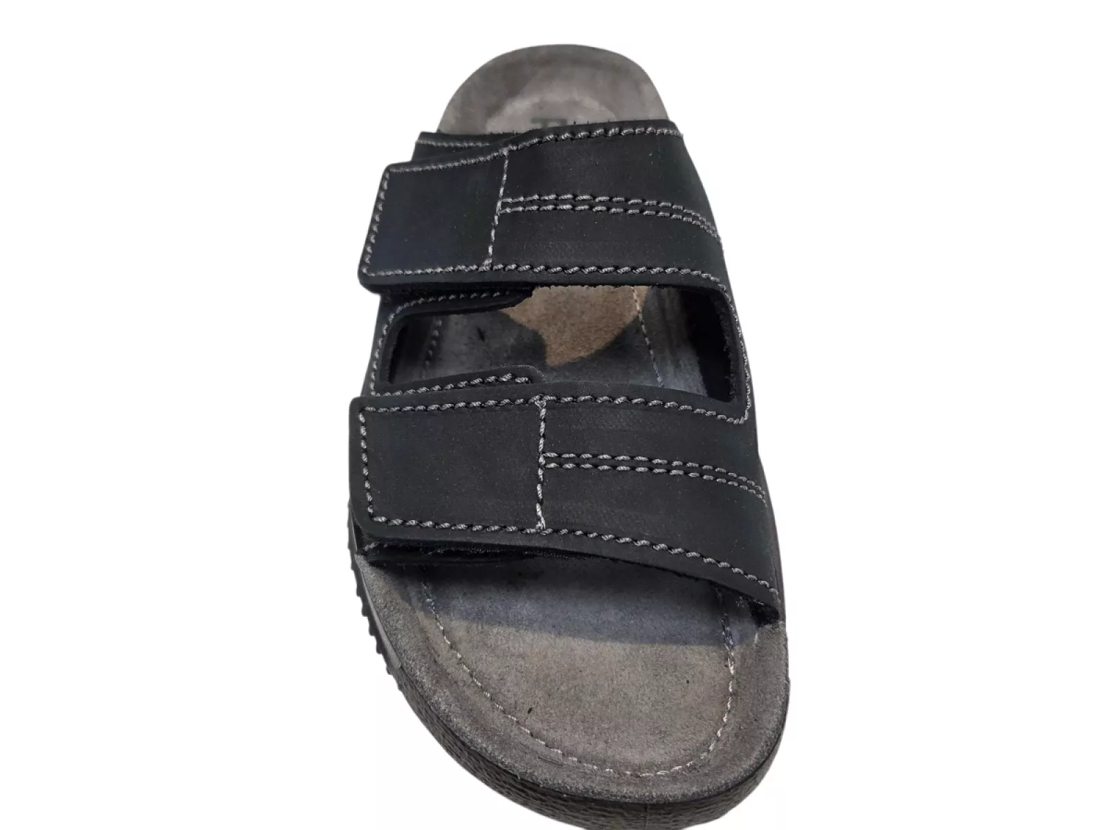 Rohde Rohde 1987 90 Zwarte Nubuck Heren Slippers