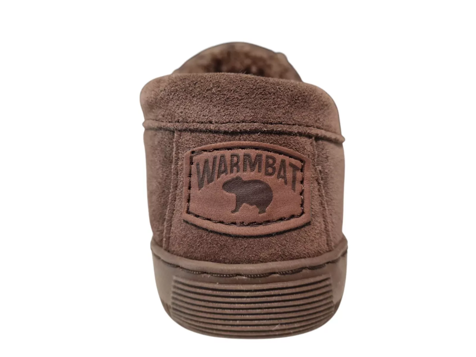 Warmbat Warmbat Grizzly Men Suede Pebble Pantoffels