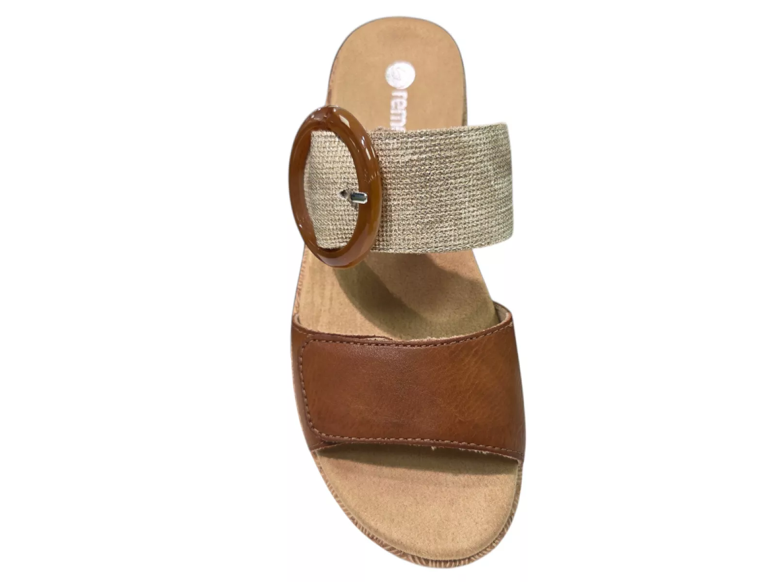 Remonte Remonte R6858-90 Slippers Bruin Leer Dames