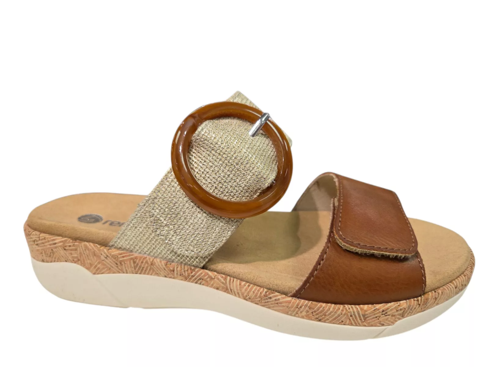 Remonte Remonte R6858-90 Slippers Bruin Leer Dames