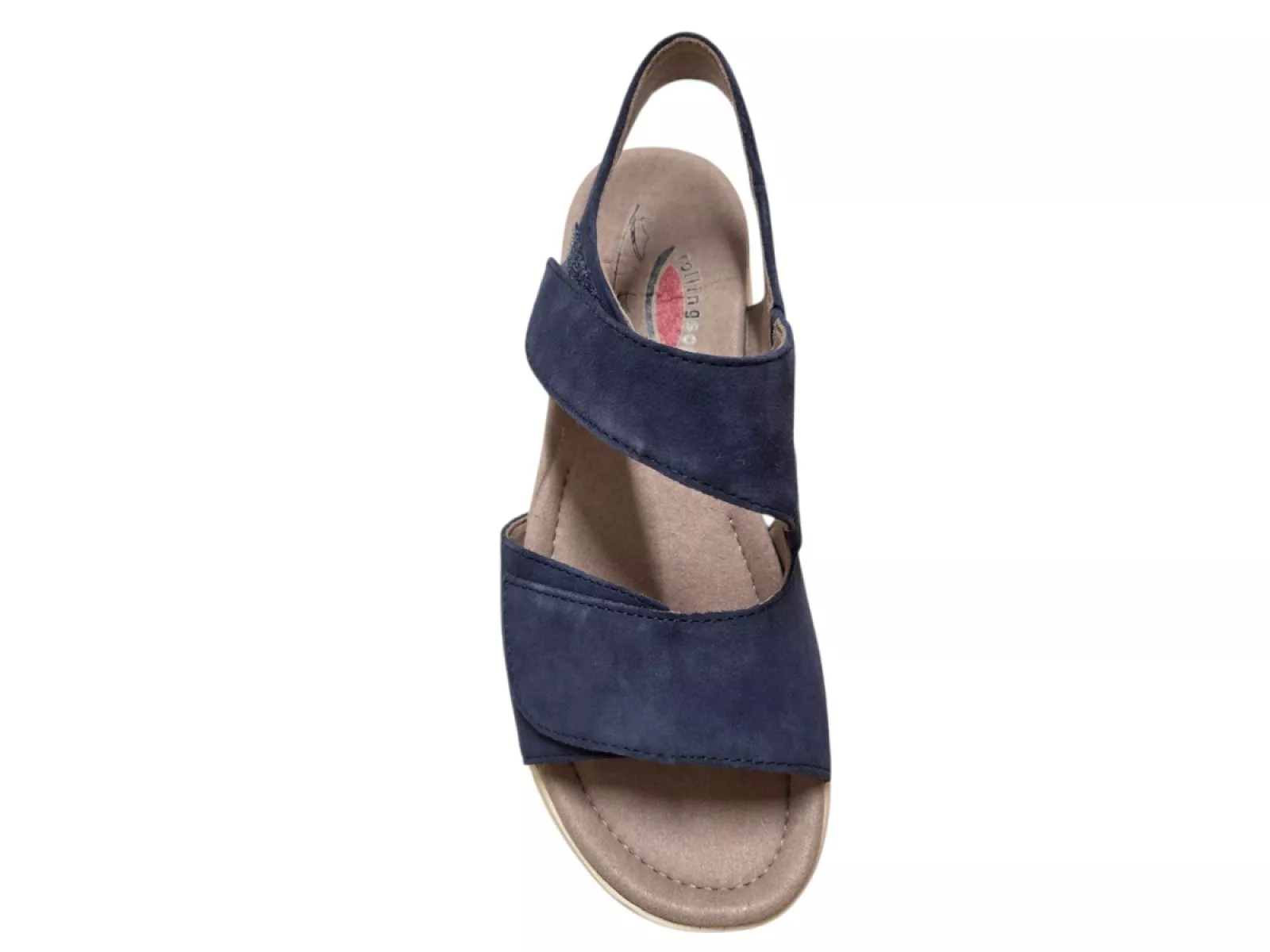 Gabor Gabor 86.815.36 Rolling Soft Sandalen Blauw Suede Dames