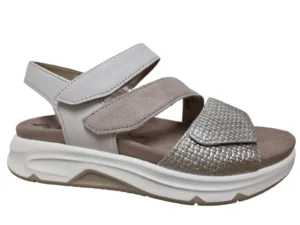 Gabor Gabor 86.882.61 Rolling Soft Sandalen Beige Met goud Leer Dames