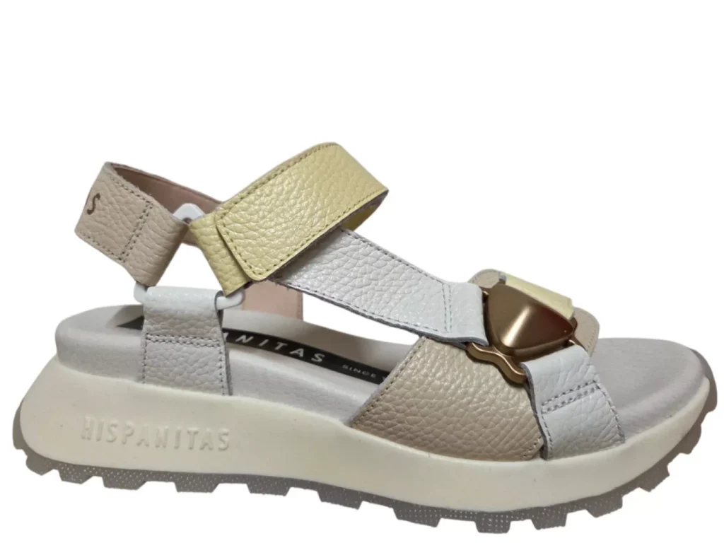 Hispanitas Hispanitas CHV264807 C004 Sandalen Wit Multi Leer Dames
