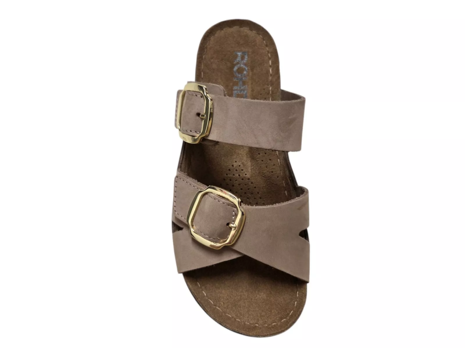 Rohde Rohde 5430 14 Slippers Beige Nubuck Dames