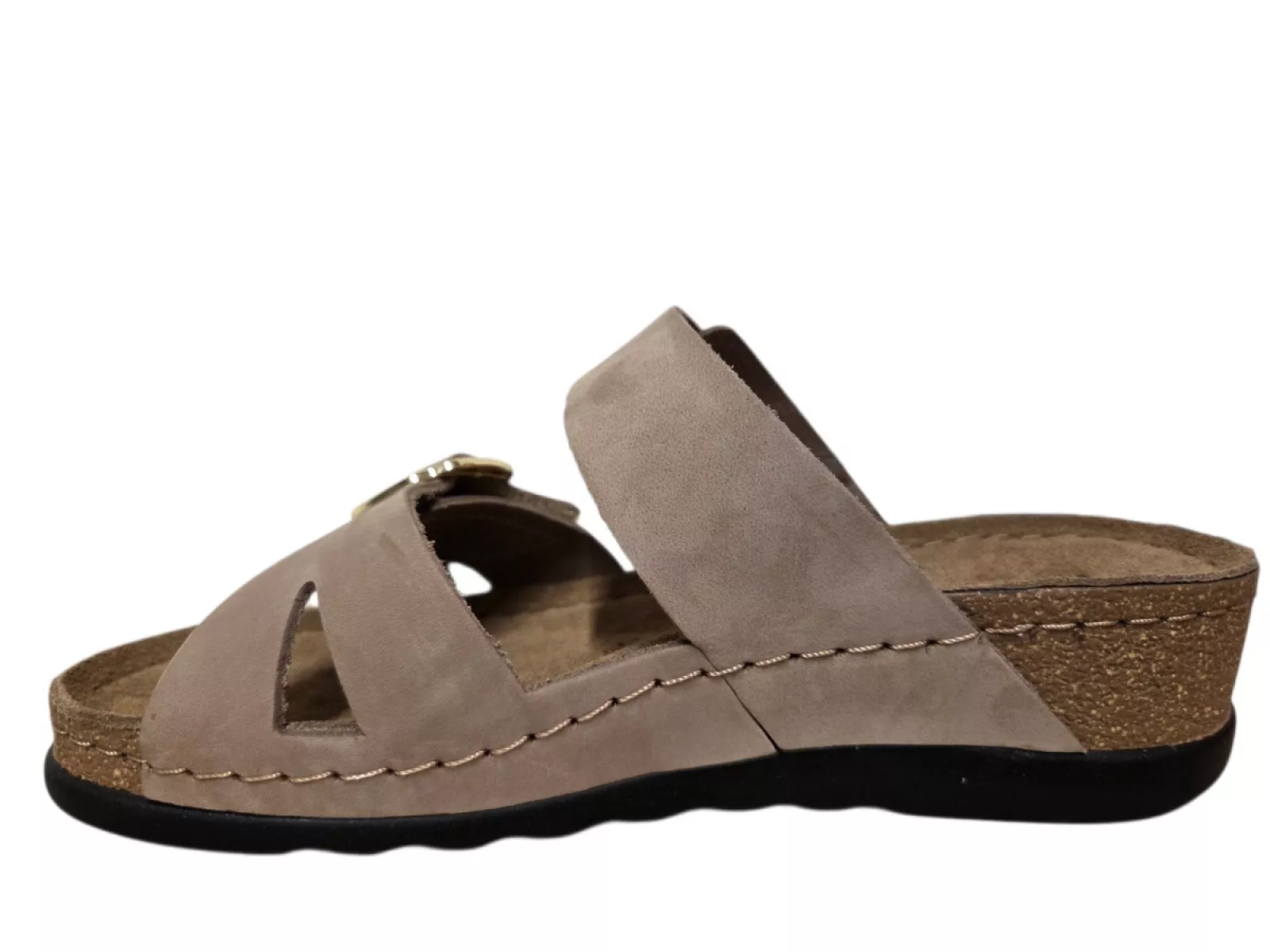 Rohde Rohde 5430 14 Slippers Beige Nubuck Dames