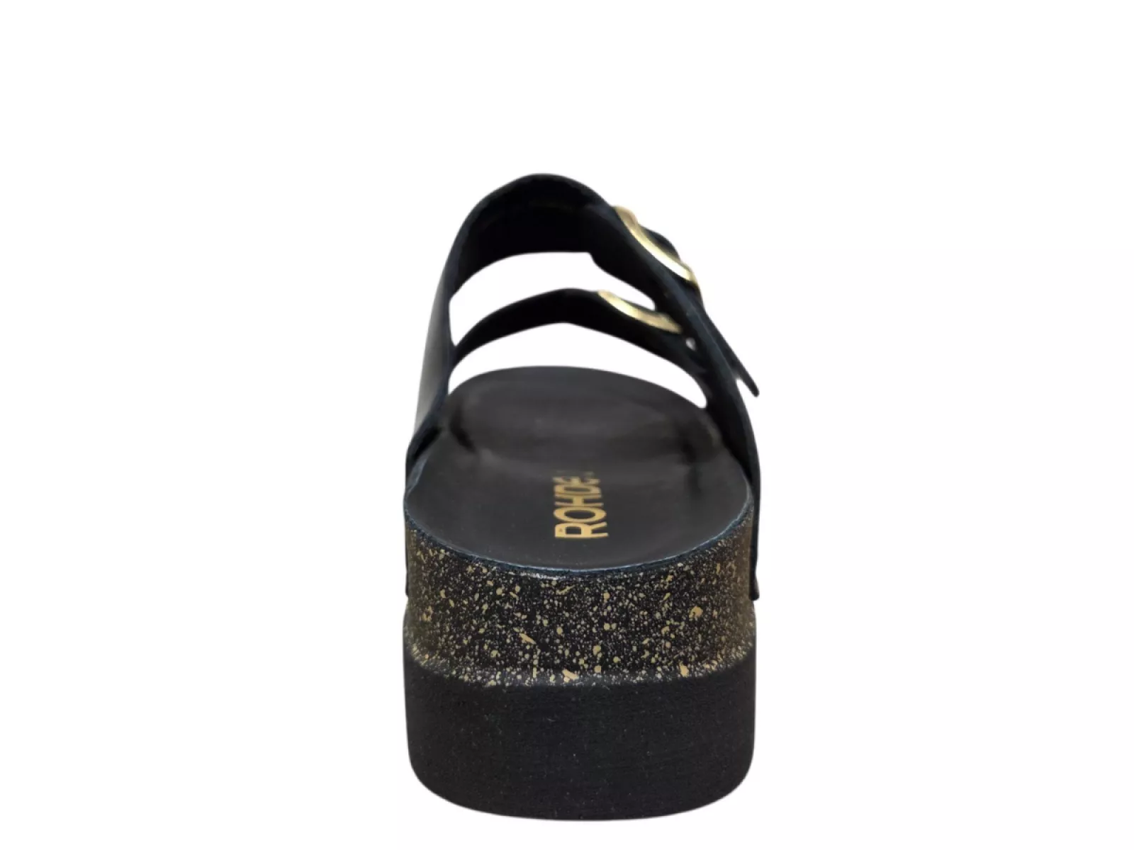 Rohde Rohde 6330 90 Slippers Zwart Leer Dames