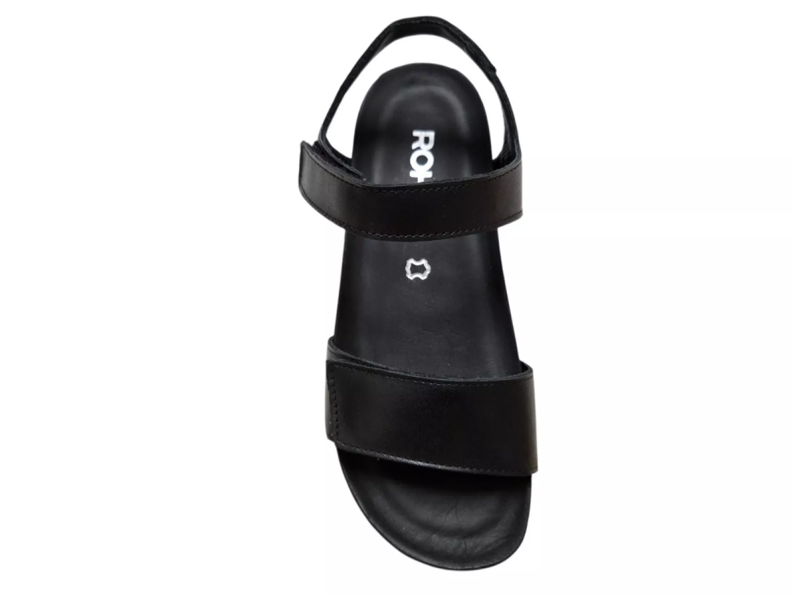 Rohde Rohde 6336 90 Sandalen Zwart Leer Dames