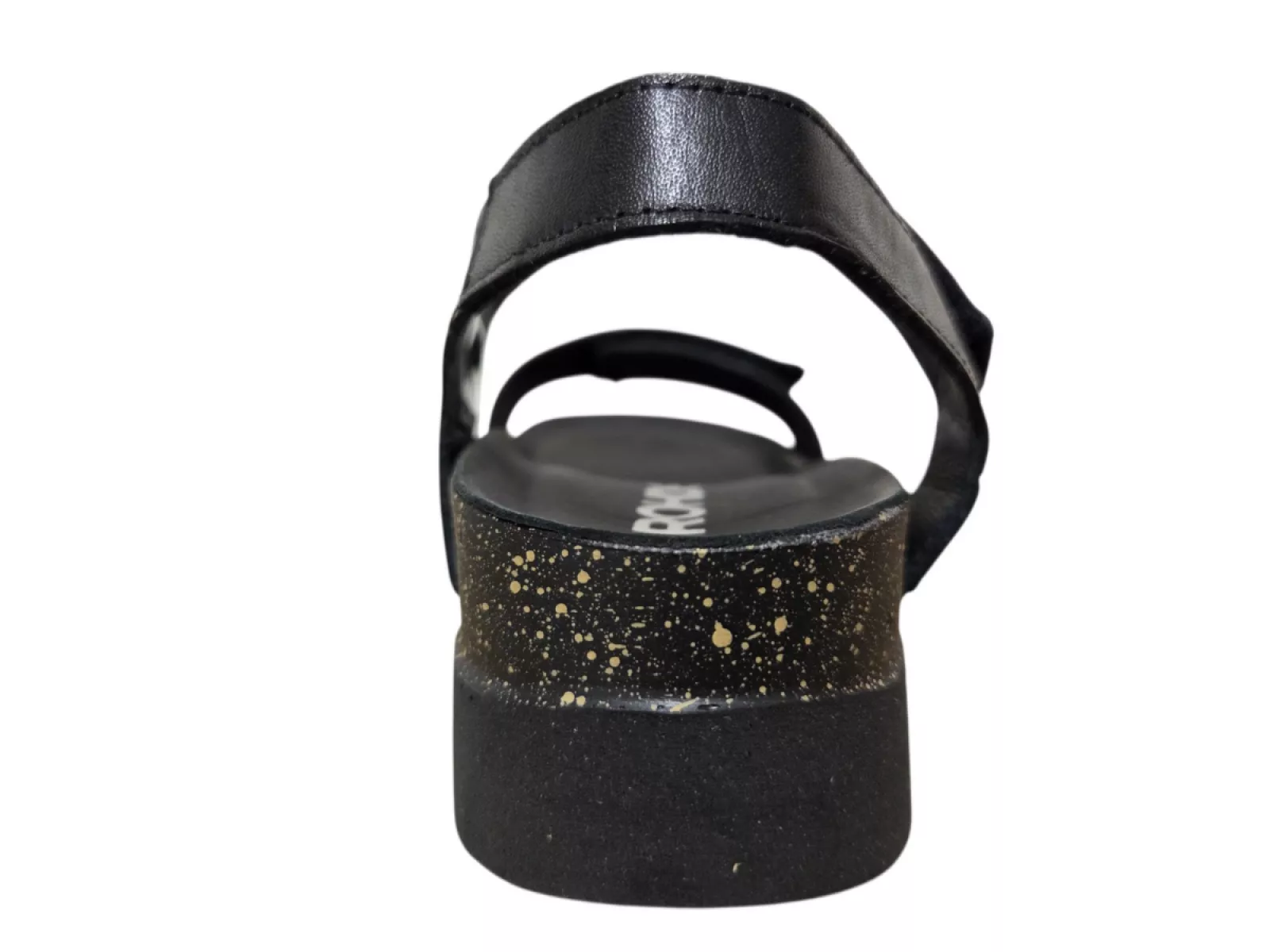 Rohde Rohde 6336 90 Sandalen Zwart Leer Dames