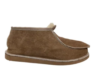 van Buren van Buren Heren Pantoffels Camel Gesloten Sloffen Rubberen Zool