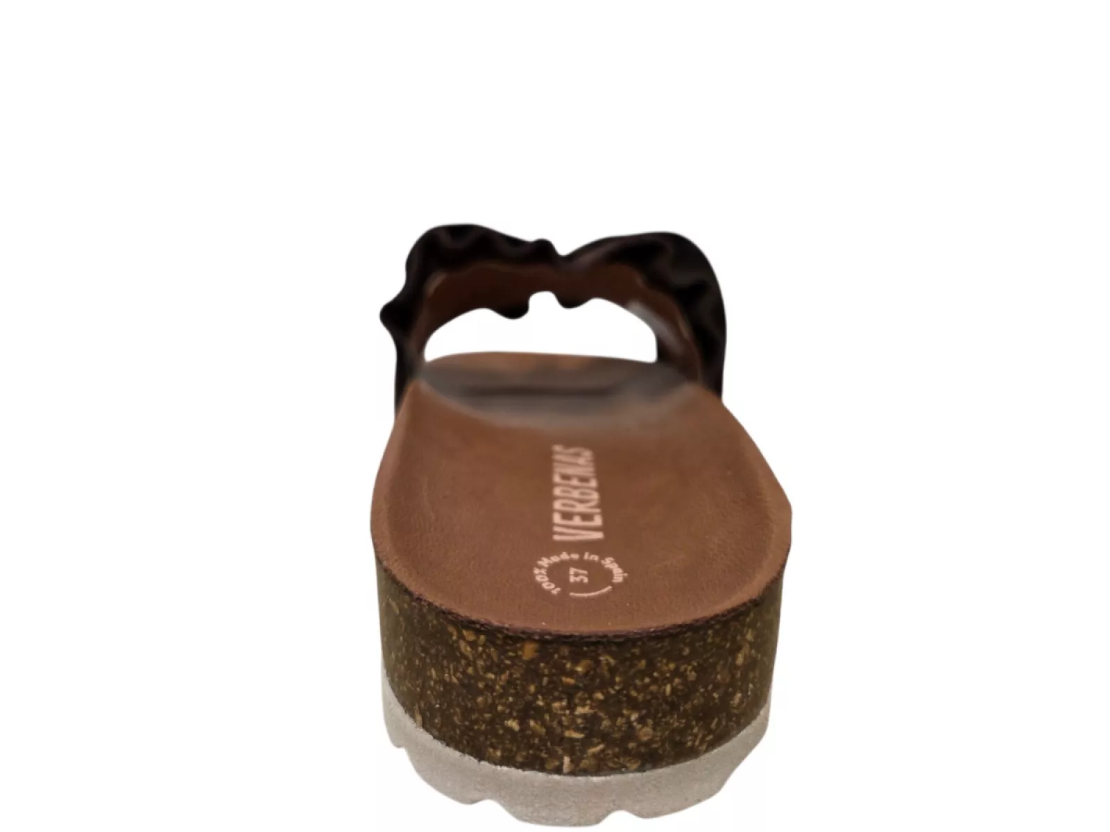 Verbenas Verbenas Rocio Marron Slippers Bruin Suede Dames