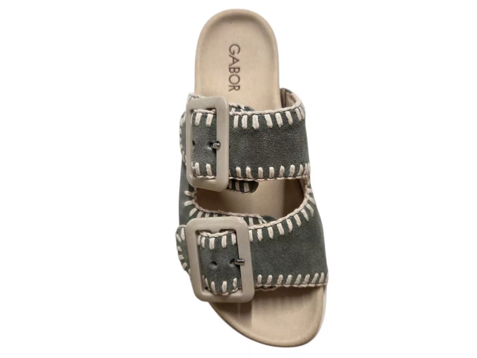 Gabor Gabor 83.741.19 Slippers groen Suede Dames