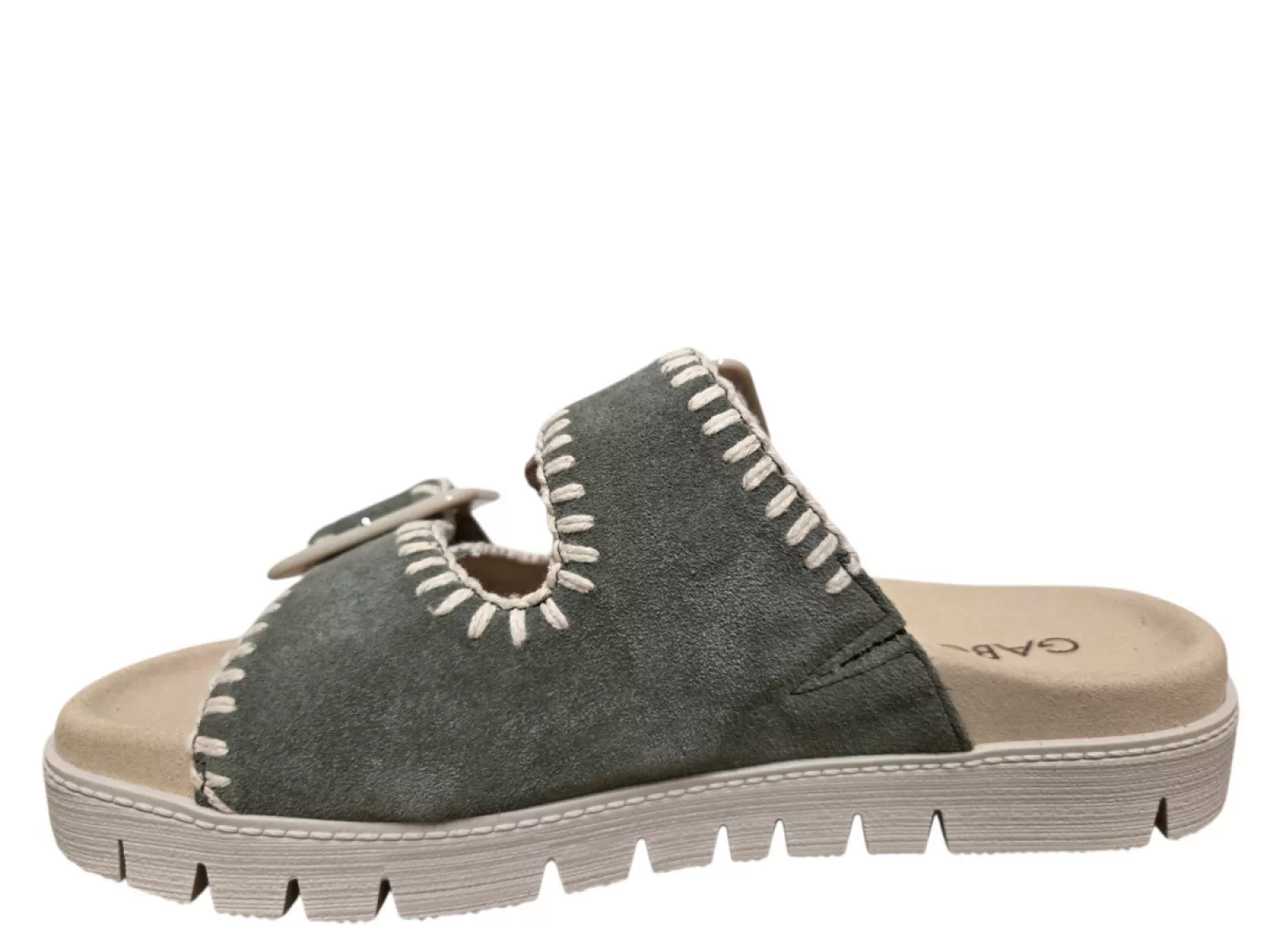 Gabor Gabor 83.741.19 Slippers groen Suede Dames