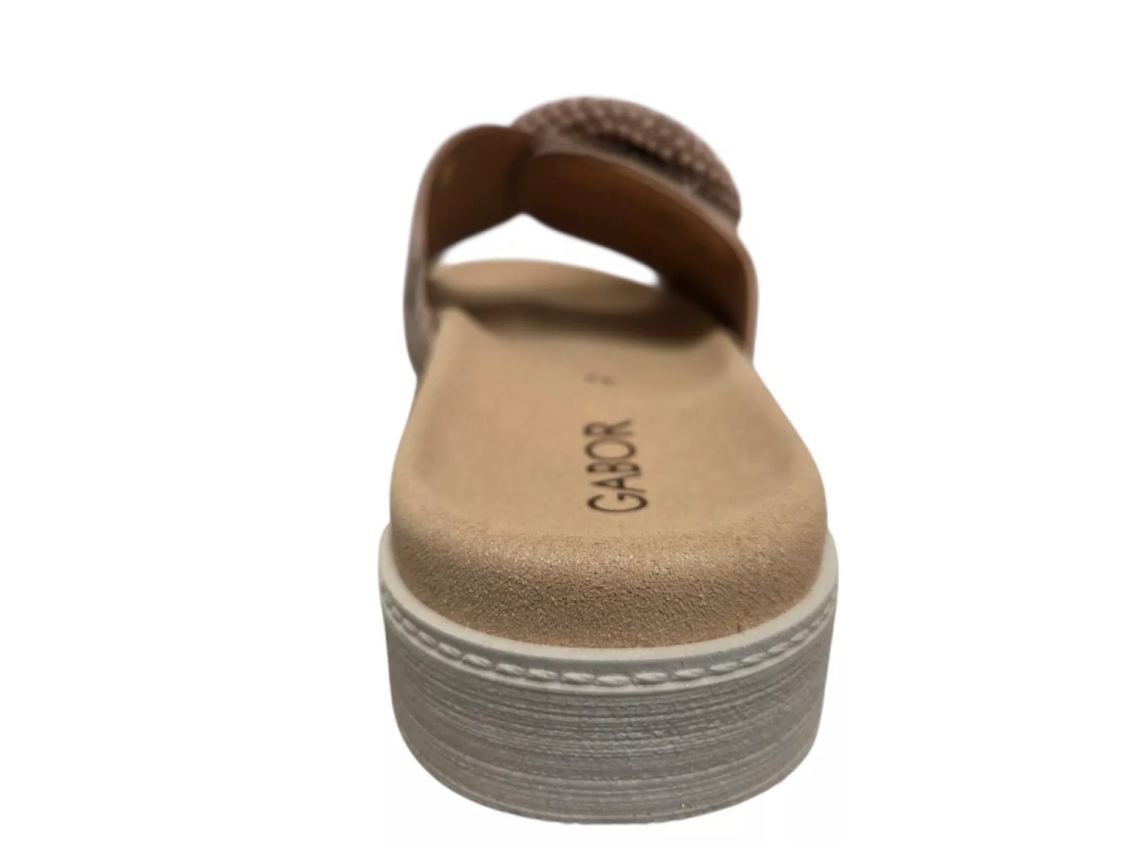 Gabor Gabor 83.745.14 Slippers Beige Suede Dames