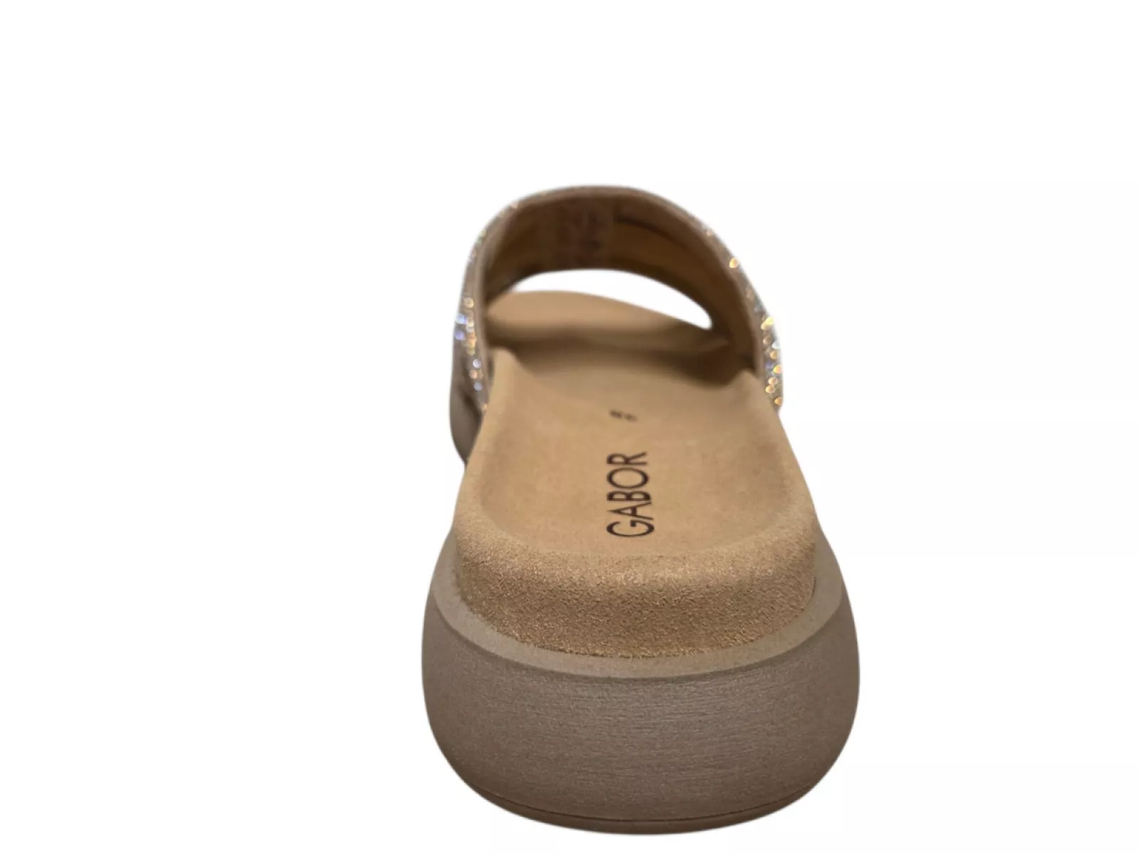 Gabor Gabor 83.752.82 Slippers Brons Goud Strass Leer Dames