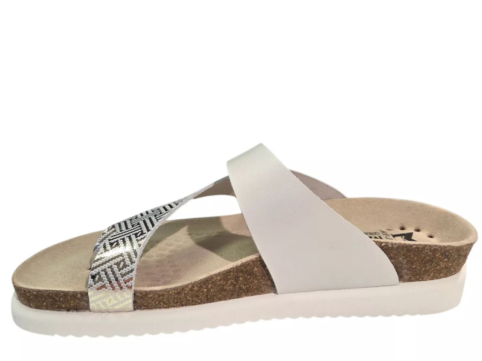 Mephisto Mephisto Helen Mix Helios Silver Teenslippers Zilver Leer Dames