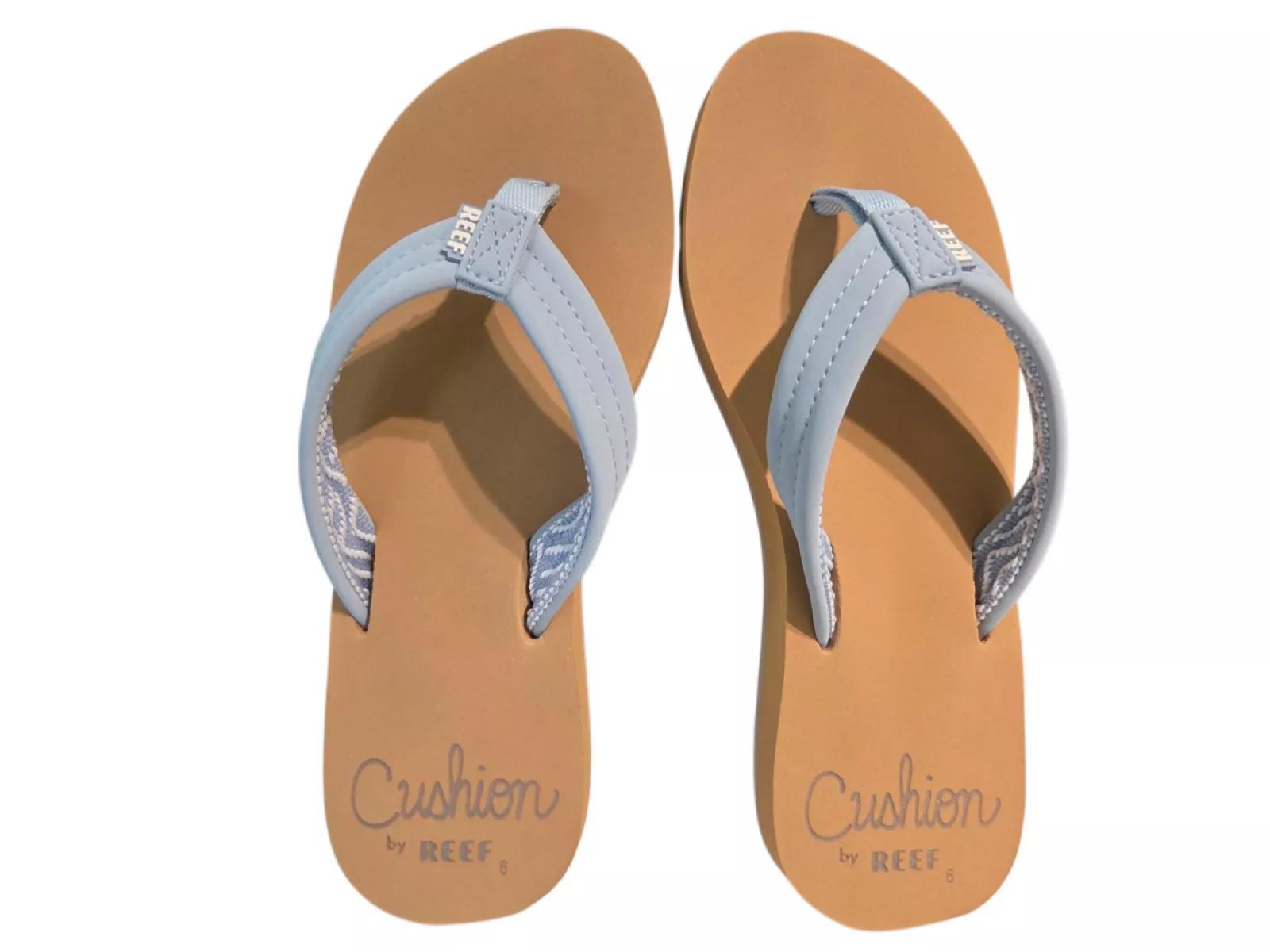 Reef Reef Cushion Breeze Dusty Blue Teenslippers Blauw Synthetisch Dames