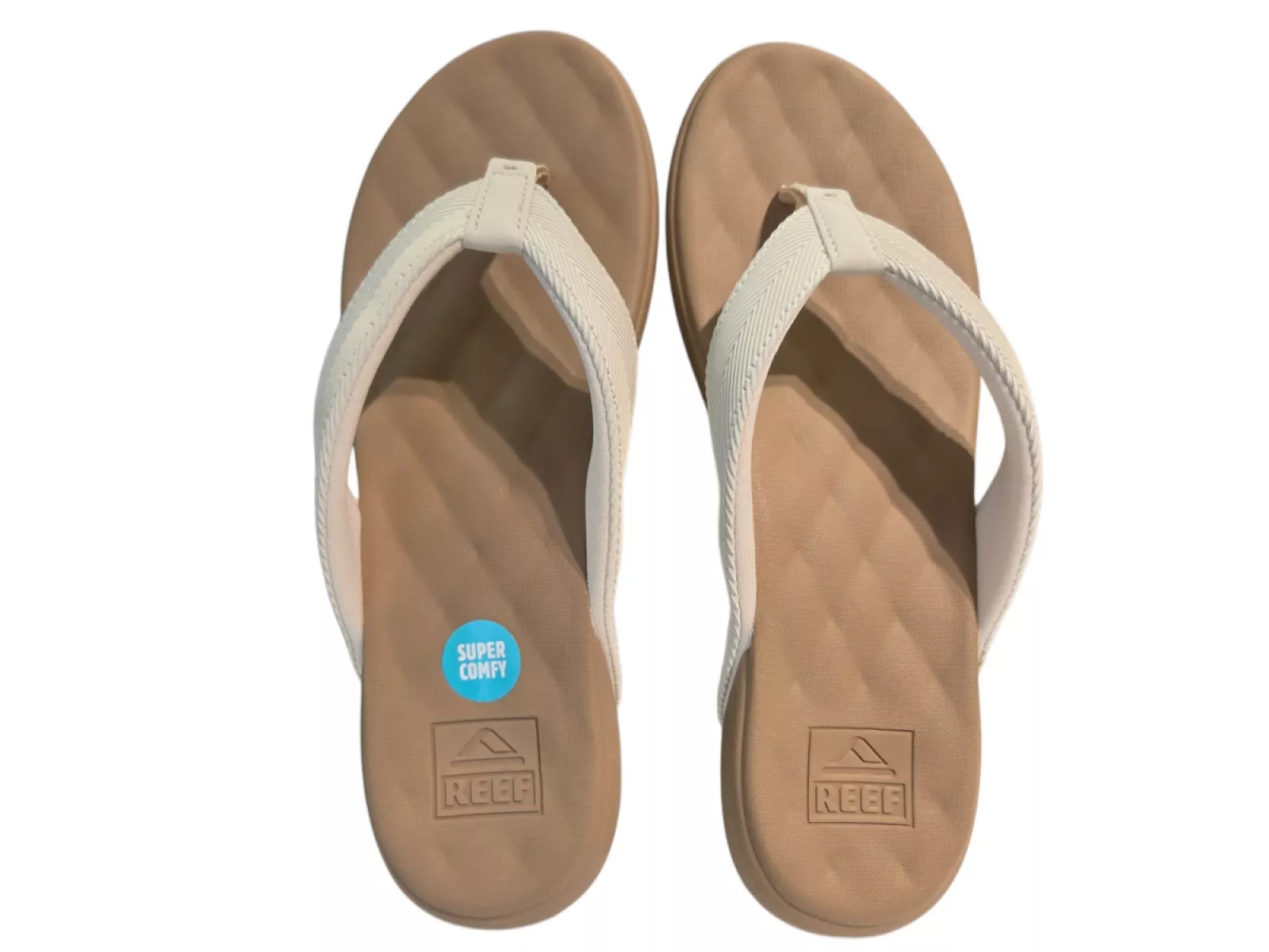 Reef Reef Cushion Melody Sand Teenslippers Wit Synthetisch Dames