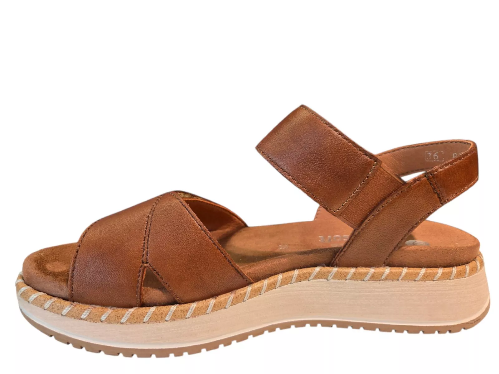 Remonte Remonte D3J52-24 Sandalen Bruin Leer Dames