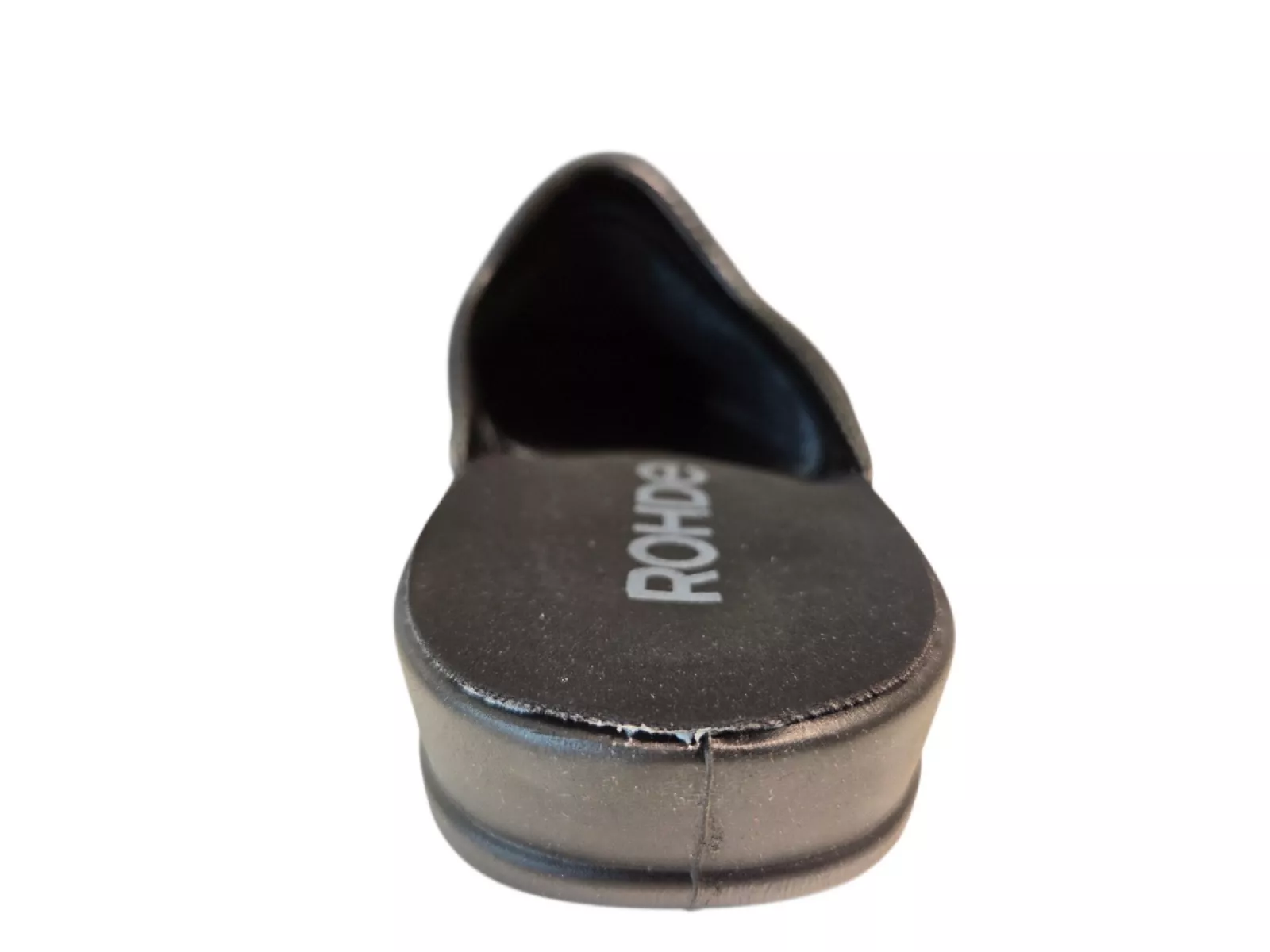 Rohde Rohde 1552 90 Pantoffels Zwart Leer Heren