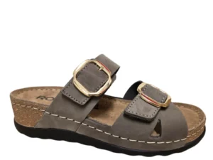 Rohde Rohde 5430 72 Slippers Taupe Nubuck Dames