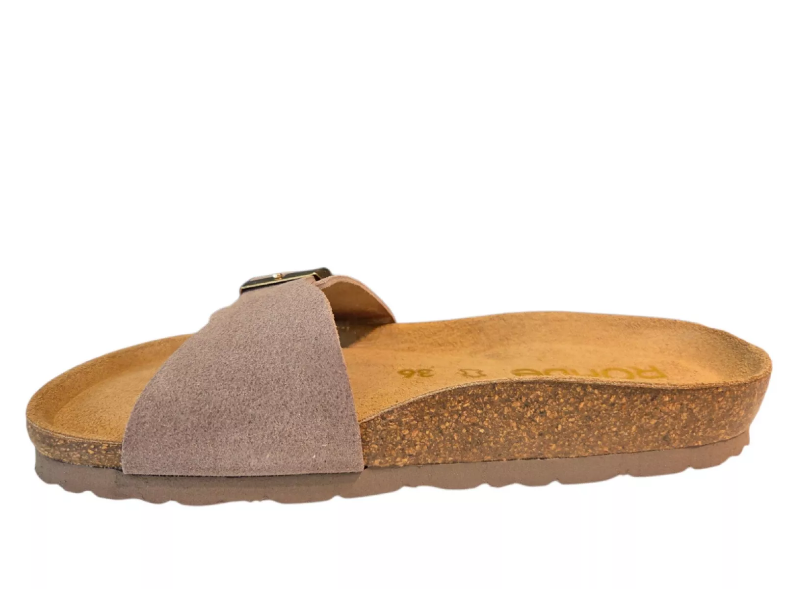 Rohde Rohde 5589 17 Dames Slippers Licht Bruin Suede Dames
