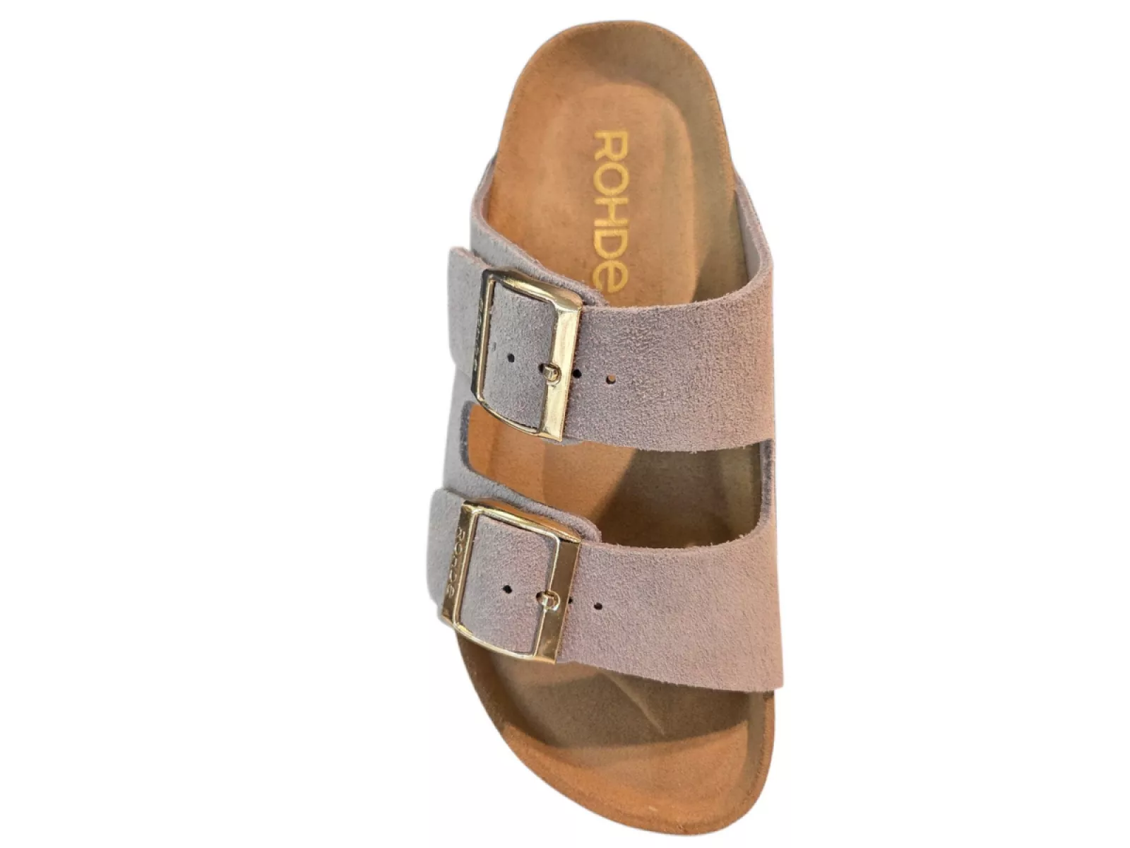 Rohde Rohde 5590 17 Slippers Licht Bruin Suede Dames