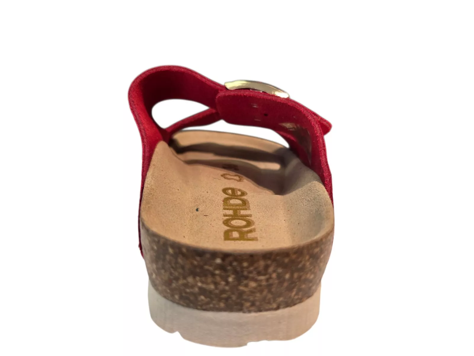 Rohde Rohde 5590 43 Slippers Rood Suede Dames
