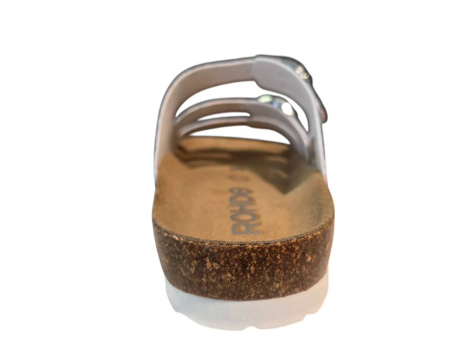 Rohde Rohde 5620 55 Slippers Blauw Multi Leer Dames