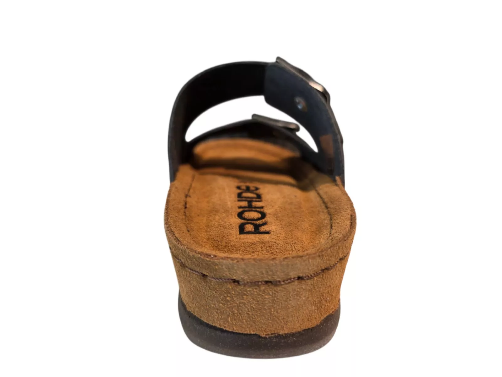 Rohde Rohde 5856 90 Slippers Zwart Nubuck Dames