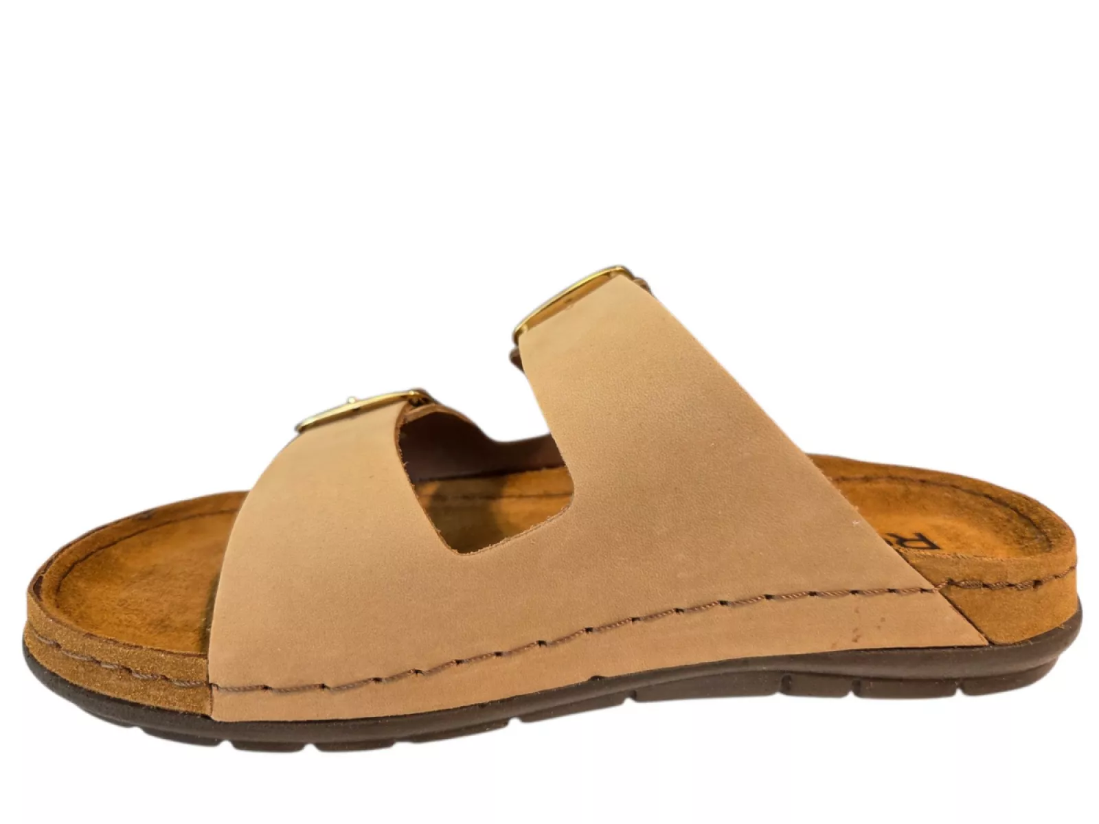 Rohde Rohde 5865 14 Slippers Beige Leer Dames