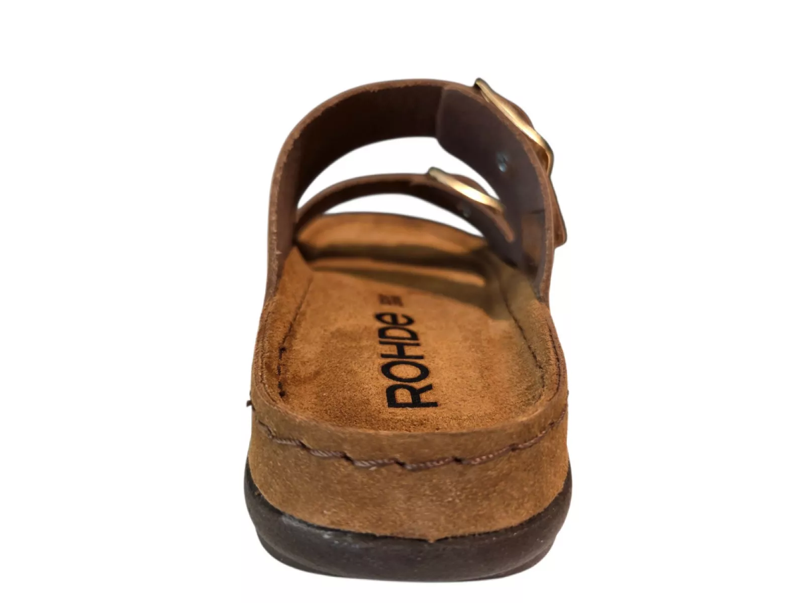 Rohde Rohde 5865 14 Slippers Beige Leer Dames