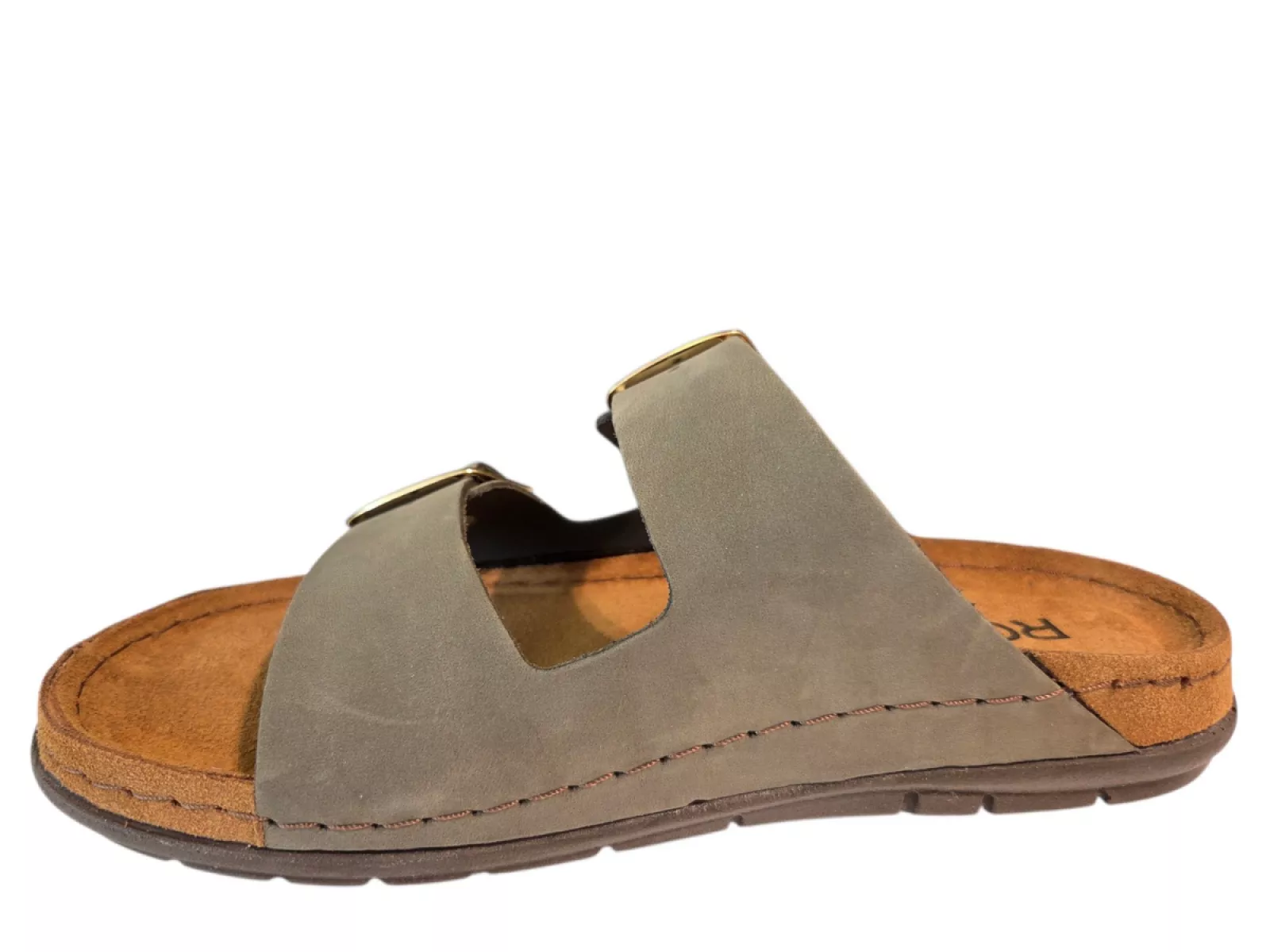 Rohde Rohde 5865 61 Slippers Groen Leer Dames